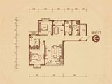 佳信凯旋城_3室2厅1卫 建面117平米