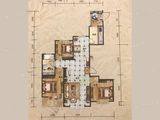 万澎公馆_3室2厅1卫 建面115平米