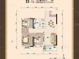 万里佳苑_3室2厅1卫 建面110平米