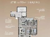 东境润府_3室2厅2卫 建面110平米