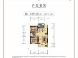 景祥君悦_2室2厅1卫 建面87平米