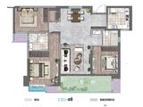 福建平潭吾悦广场_3室1厅2卫 建面109平米