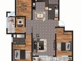 西城文苑_4室2厅2卫 建面127平米