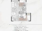 和荣西湾家园_2室2厅1卫 建面54平米