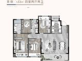 熙和樾庭_4室2厅2卫 建面133平米