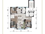 新龙新安九里_3室2厅2卫 建面130平米