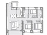 众禾嘉苑_3室2厅2卫 建面122平米