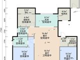 中海正太玖章玖里_3室2厅2卫 建面120平米