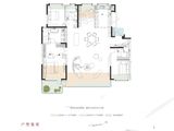 金茂璞逸云湖_4室2厅3卫 建面196平米